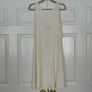 Alive + Olivia White Midi Dress w/ Low Back